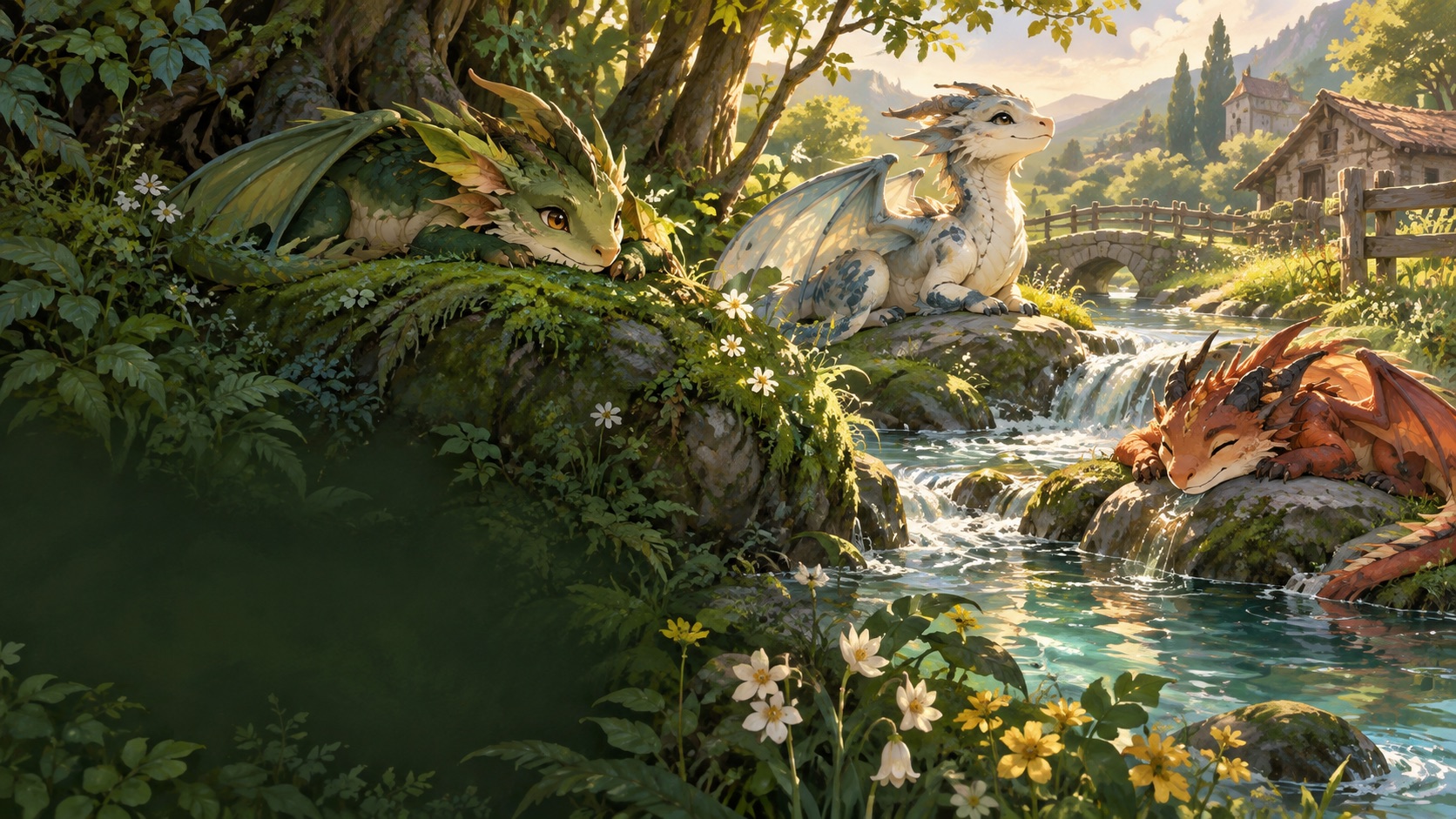 Original fan wiki illustration for dragons